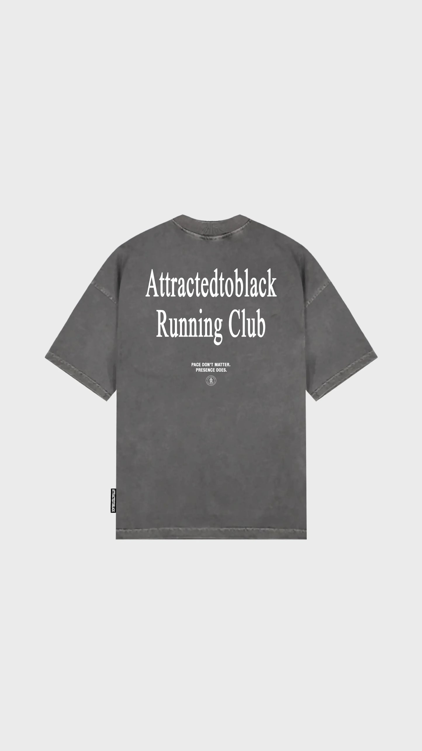 The Pace Crew Oversized Tee - Attractedtoblack