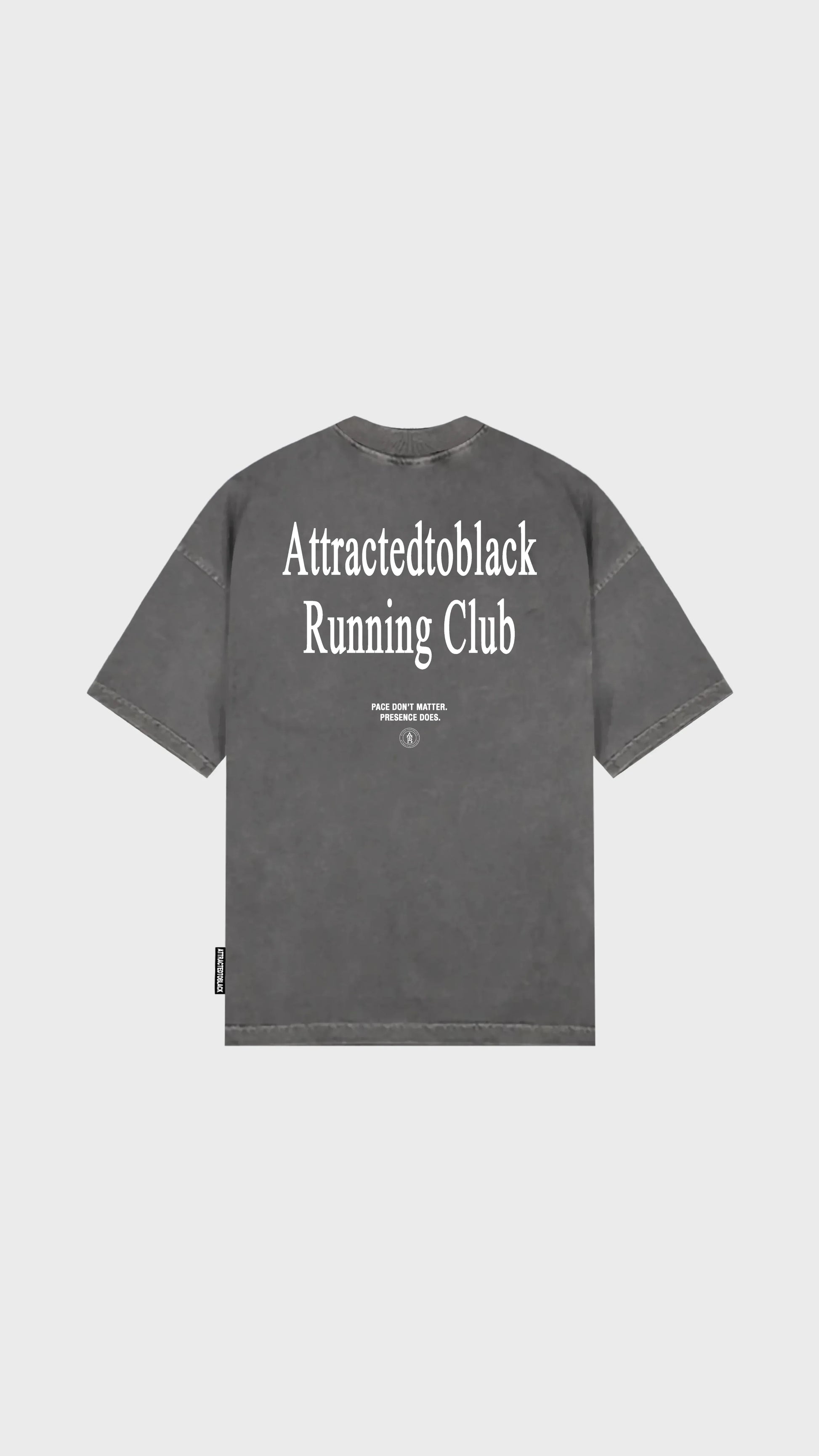 The Pace Crew Oversized Tee - Attractedtoblack
