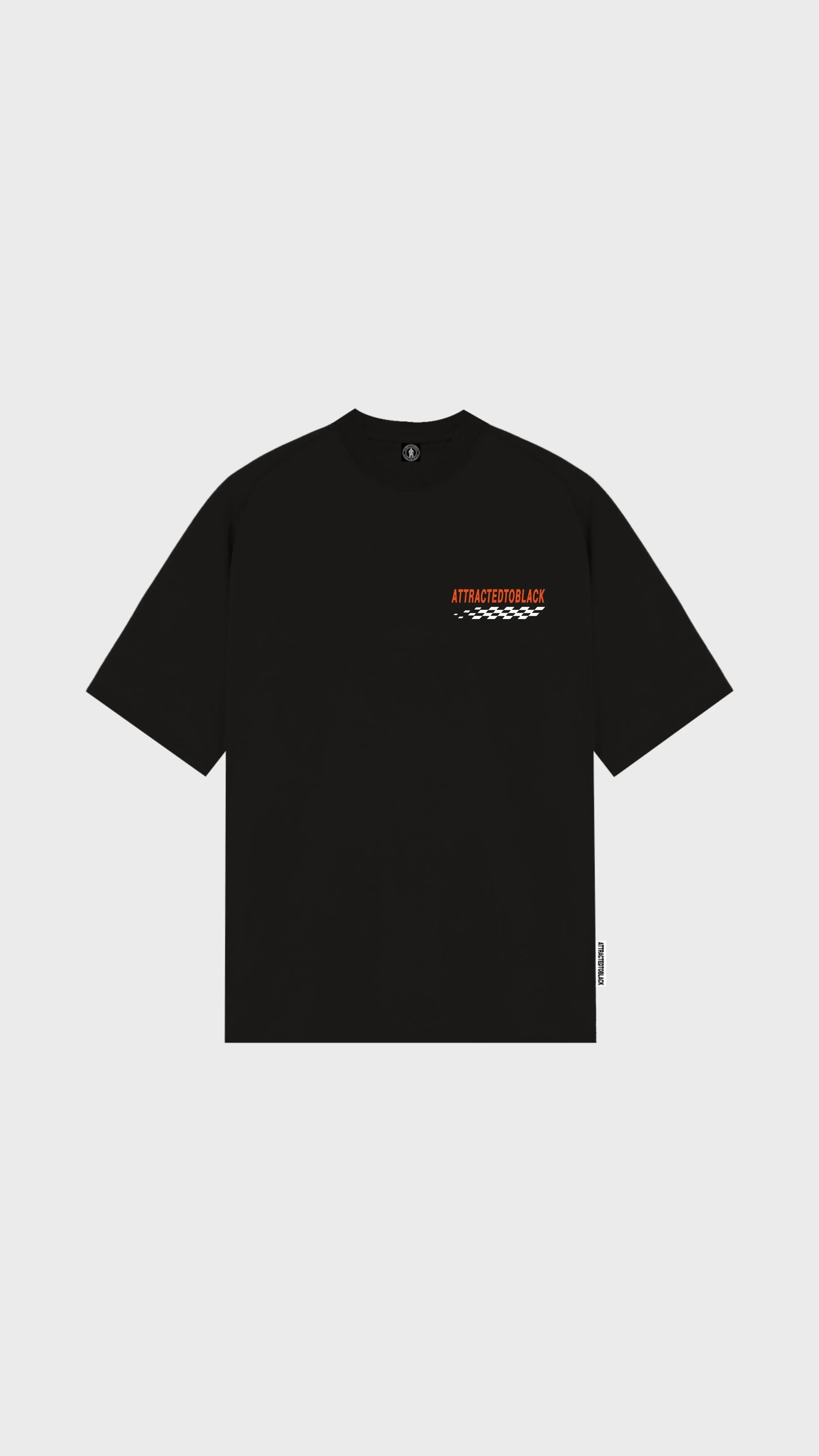 The Finish Oversized Tee - Attractedtoblack