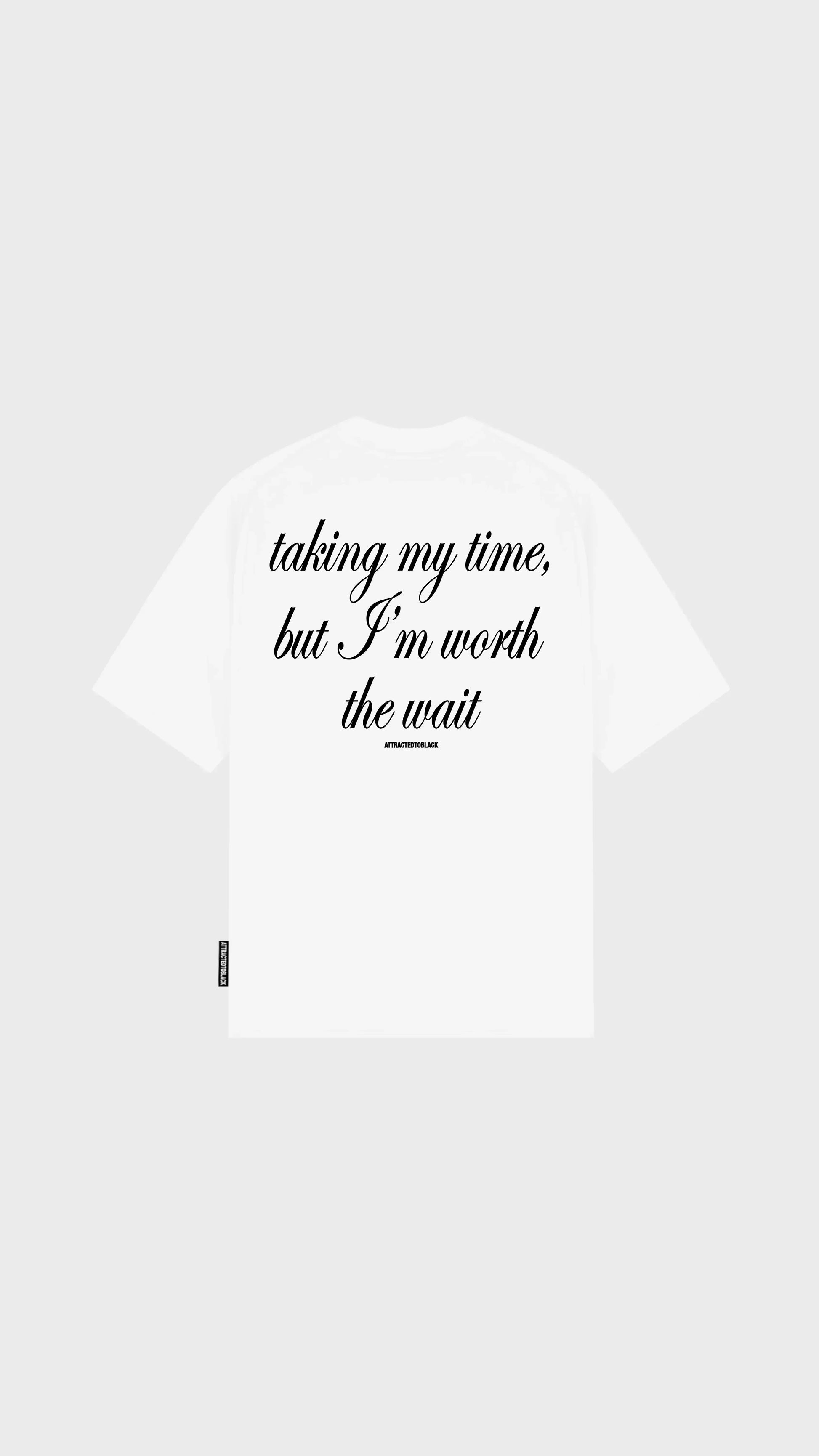 The Worth Oversized Tee - Attractedtoblack