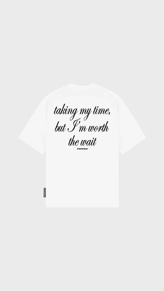 The Worth Oversized Tee - Attractedtoblack