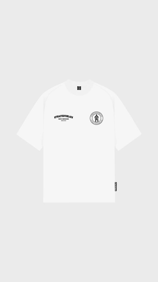 The New Ground Curve Oversized Tee - Attractedtoblack