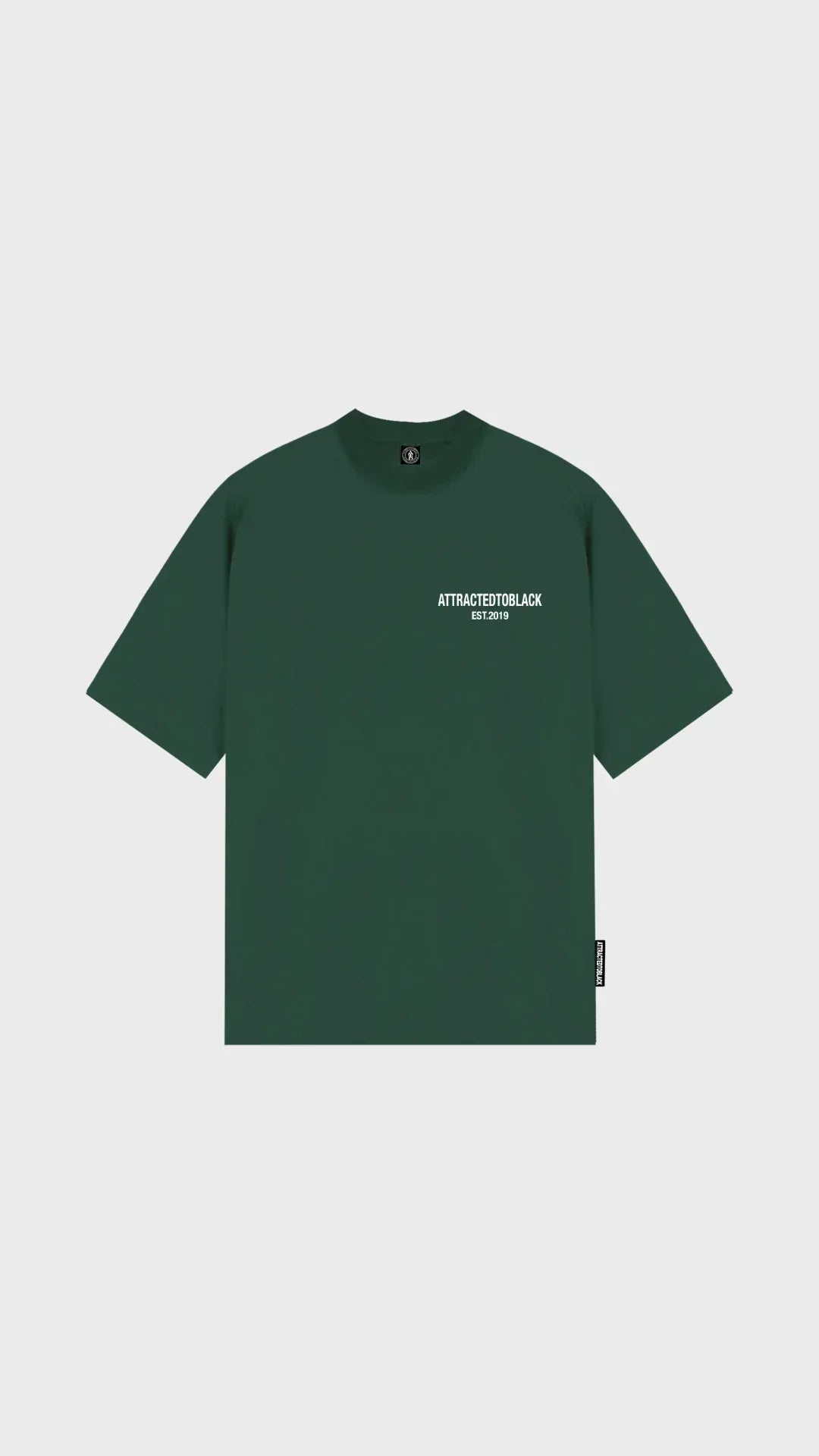The Established Oversized Tee - Attractedtoblack