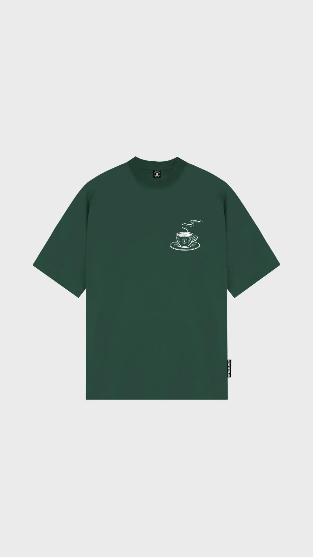 The Morning Brew Oversized Tee - Attractedtoblack