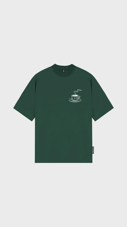 The Coffee Club Oversized Tee - Attractedtoblack