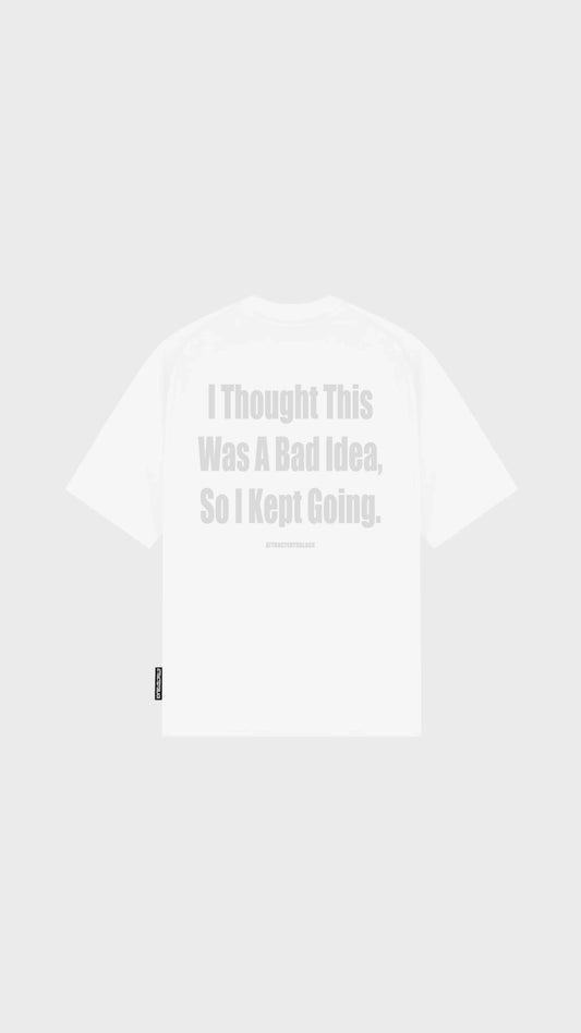 The Bad Idea Oversized Tee - Attractedtoblack