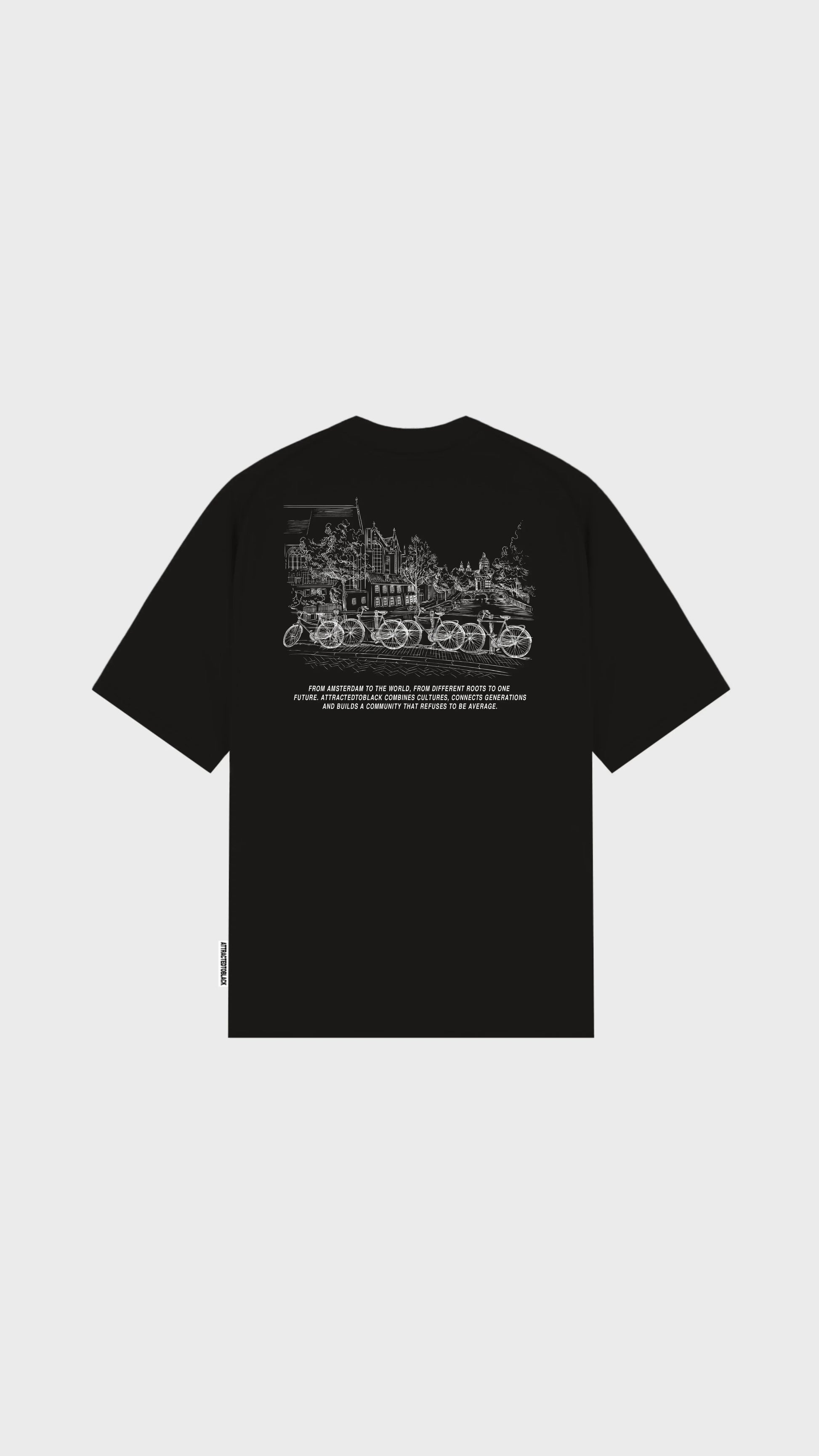 The Global Oversized Tee - Attractedtoblack