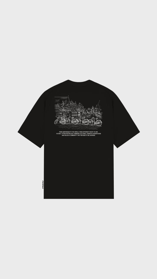 The Global Oversized Tee - Attractedtoblack