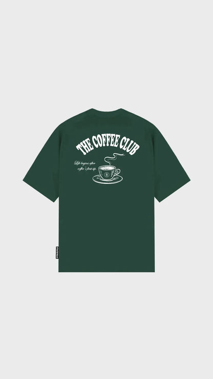 The Coffee Club Oversized Tee - Attractedtoblack