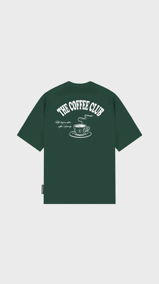 The Coffee Club Oversized Tee - Attractedtoblack