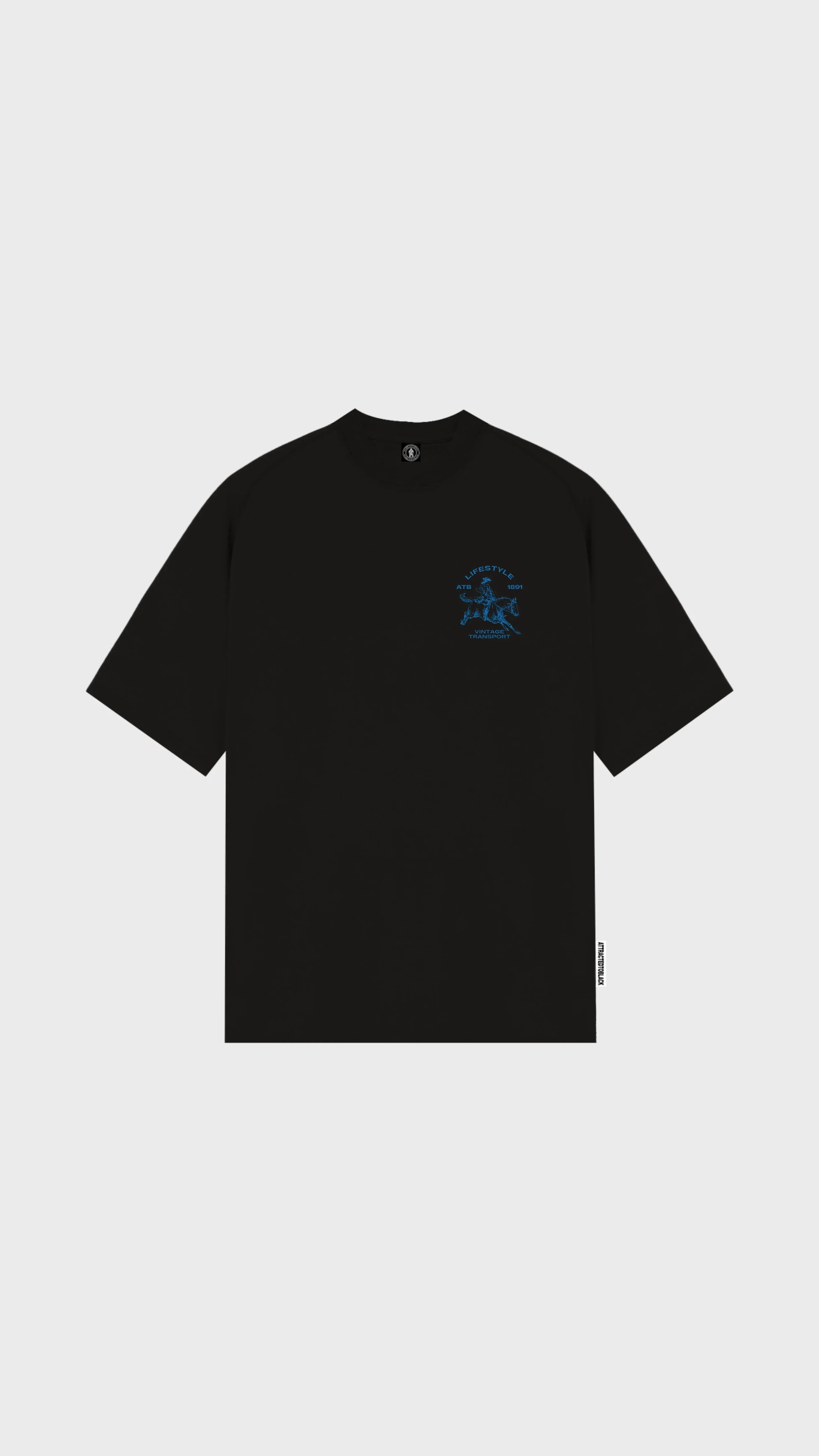 The Retro Ride Oversized Tee - Attractedtoblack