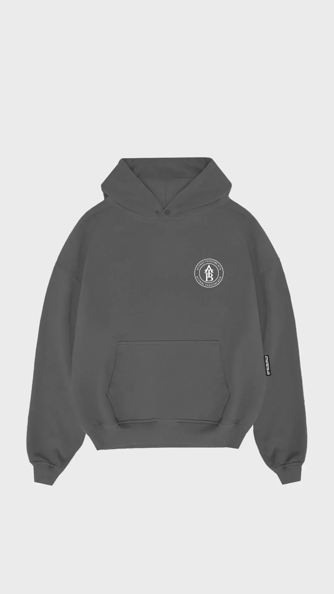 The Ribcage Hoodie - Attractedtoblack