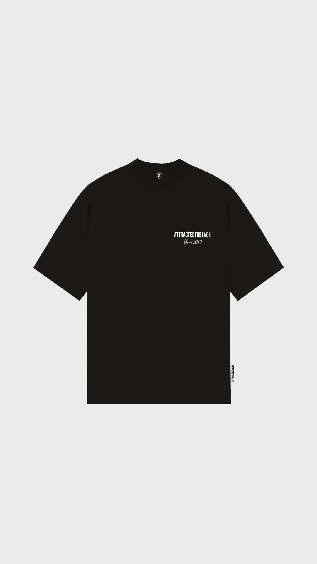 The Origin Oversized Tee - Attractedtoblack