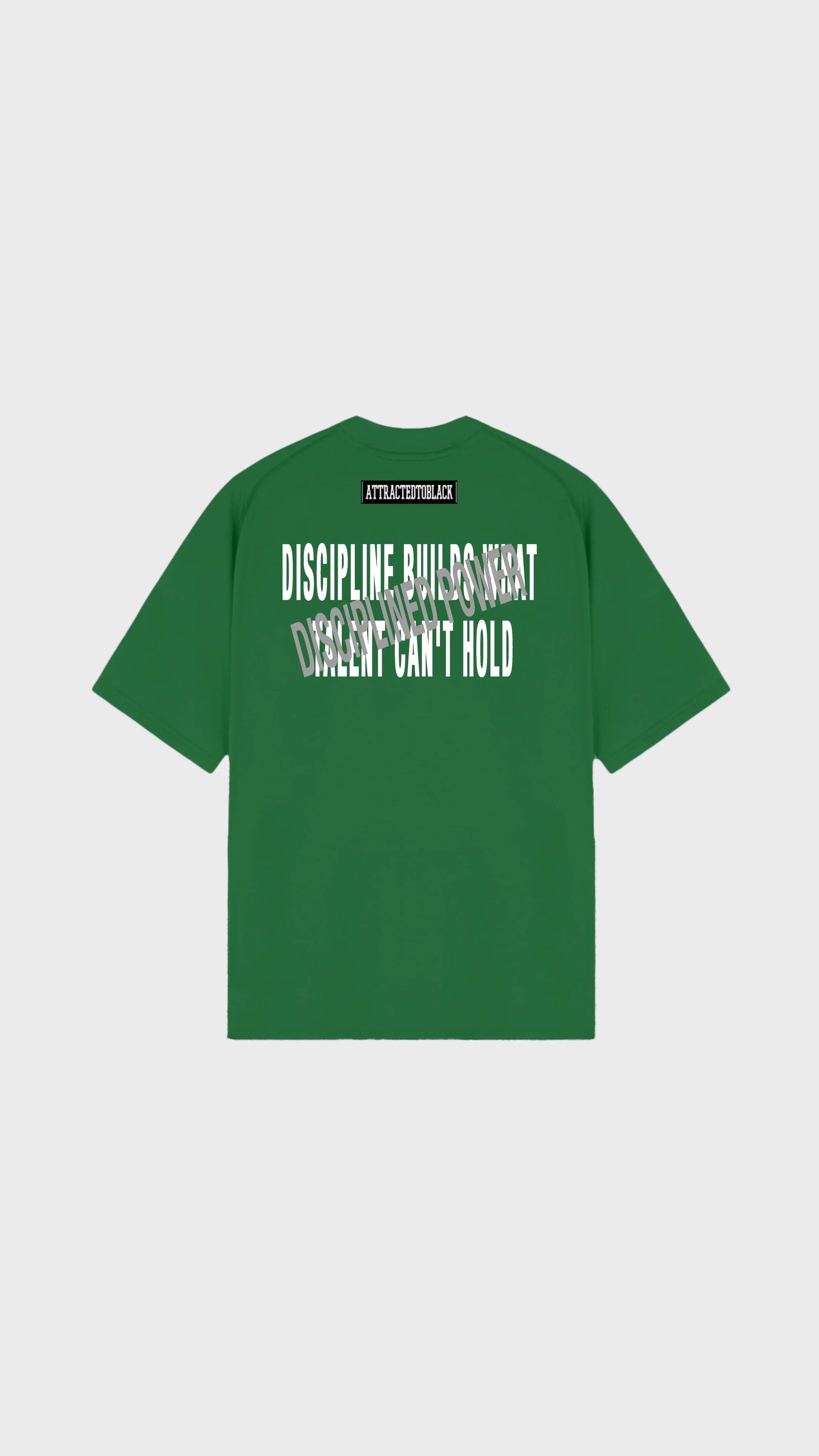 The Controlled Force Oversized Tee - Attractedtoblack