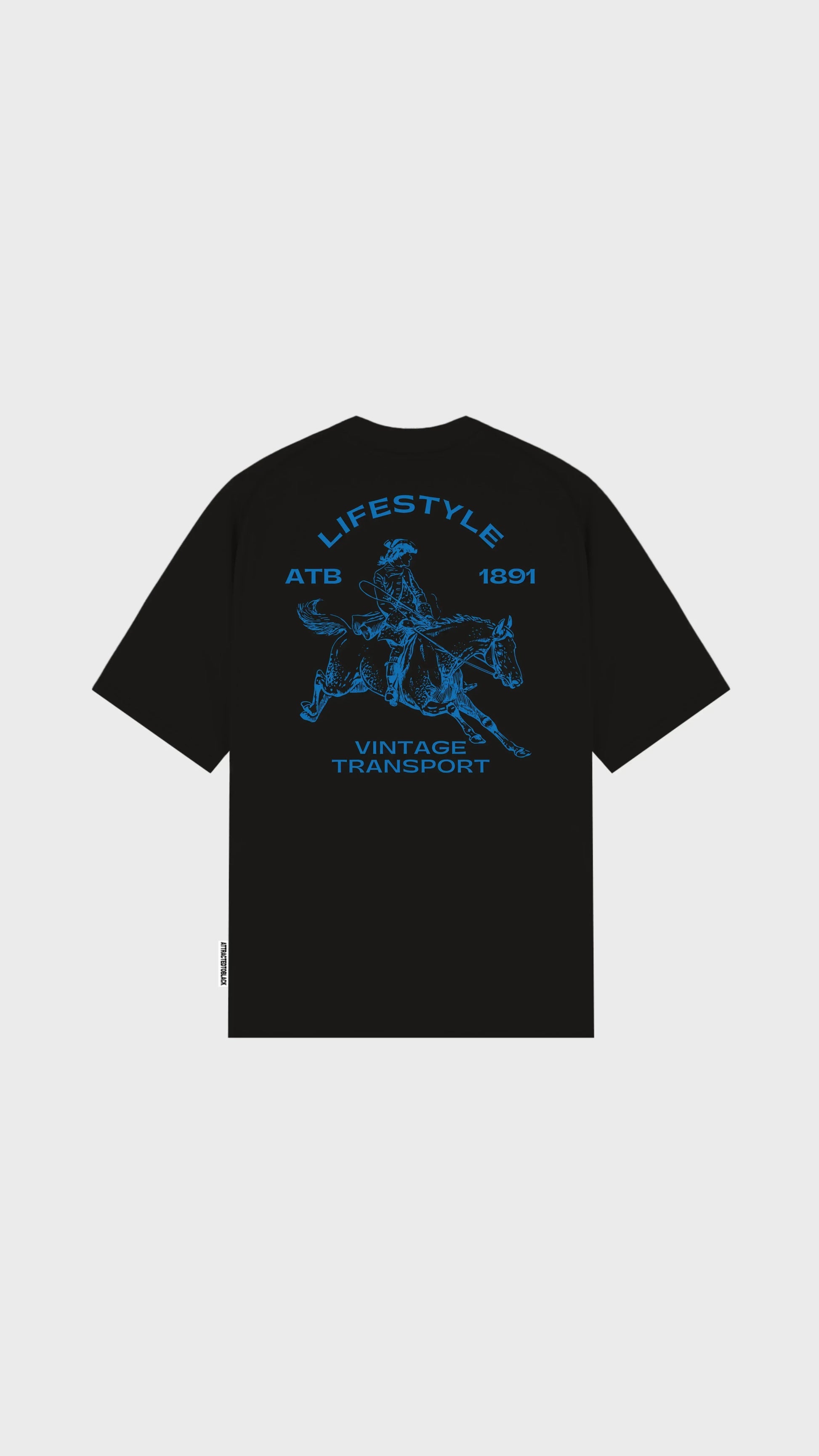 The Vintage Transport Oversized Tee - Attractedtoblack