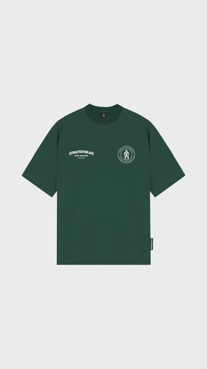 The New Ground Curve Oversized Tee - Attractedtoblack