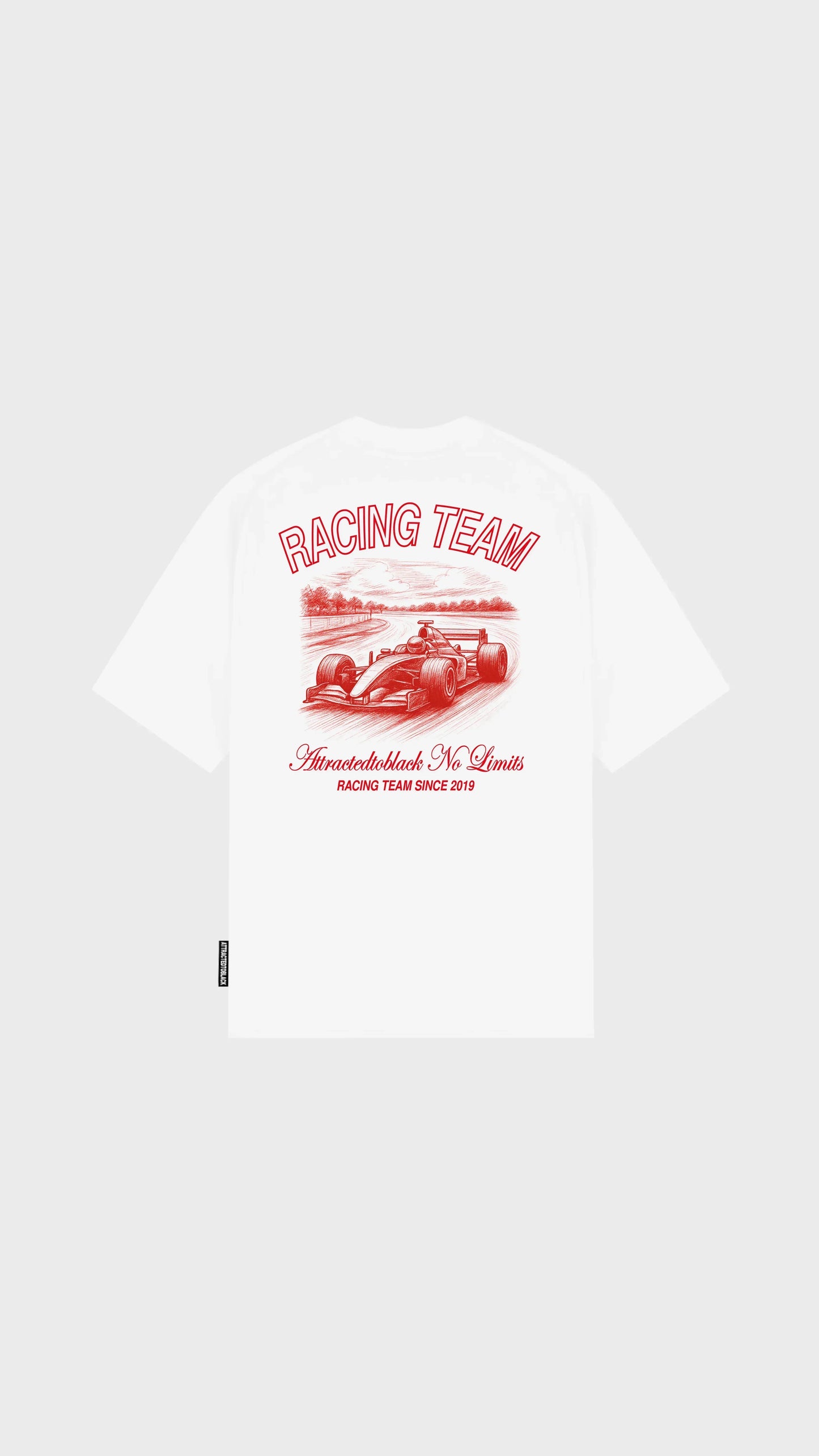 The Race Day Oversized Tee - Attractedtoblack