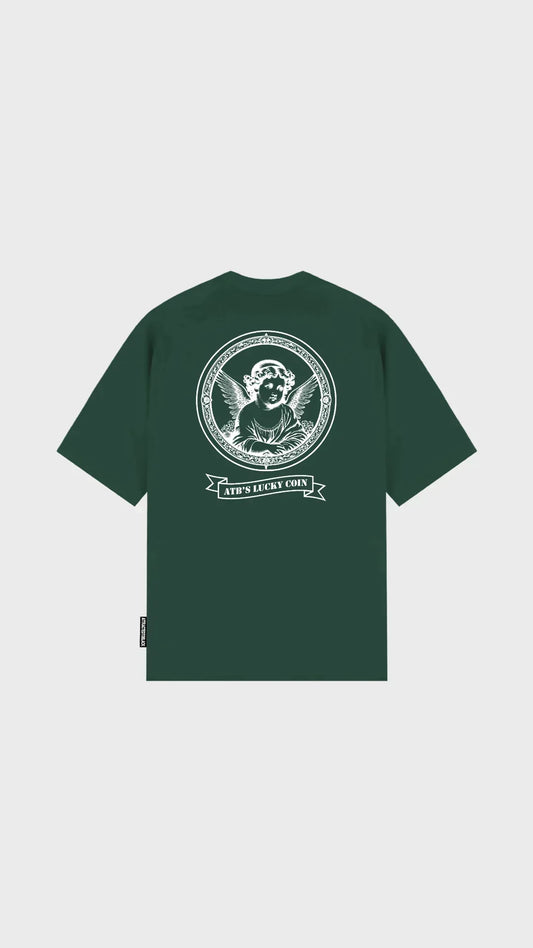 The Lucky Coin Oversized Tee - Attractedtoblack