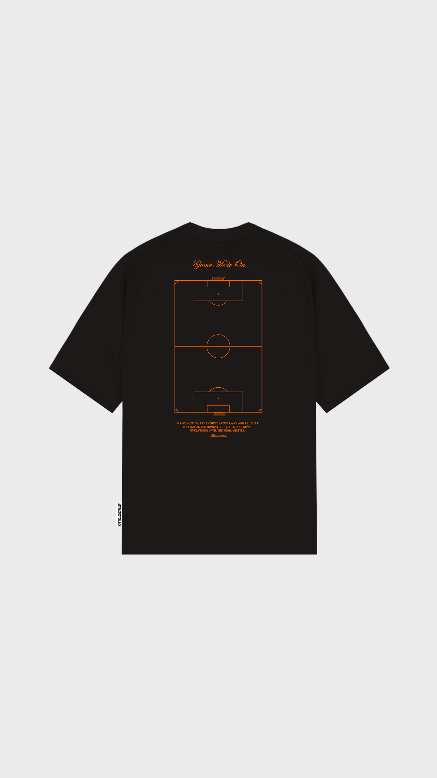 The Game Mode Oversized Tee - Attractedtoblack