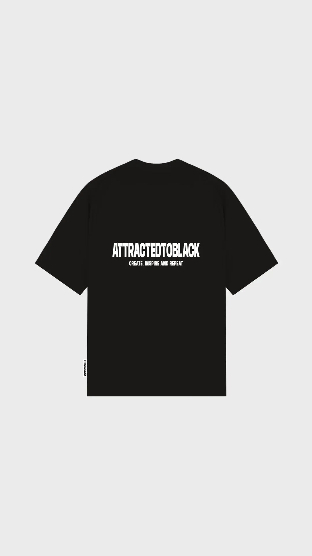 The Core Value Oversized Tee - Attractedtoblack