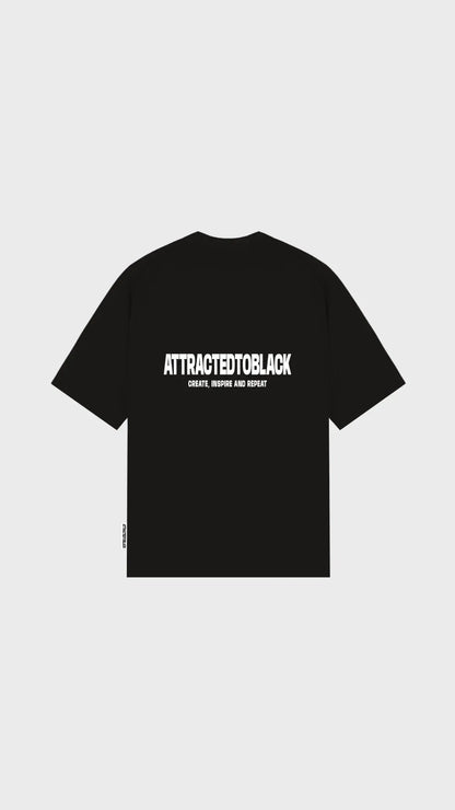 The Core Value Oversized Tee - Attractedtoblack