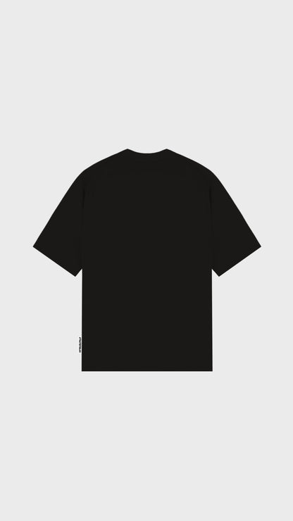 The New Ground Curve Oversized Tee - Attractedtoblack