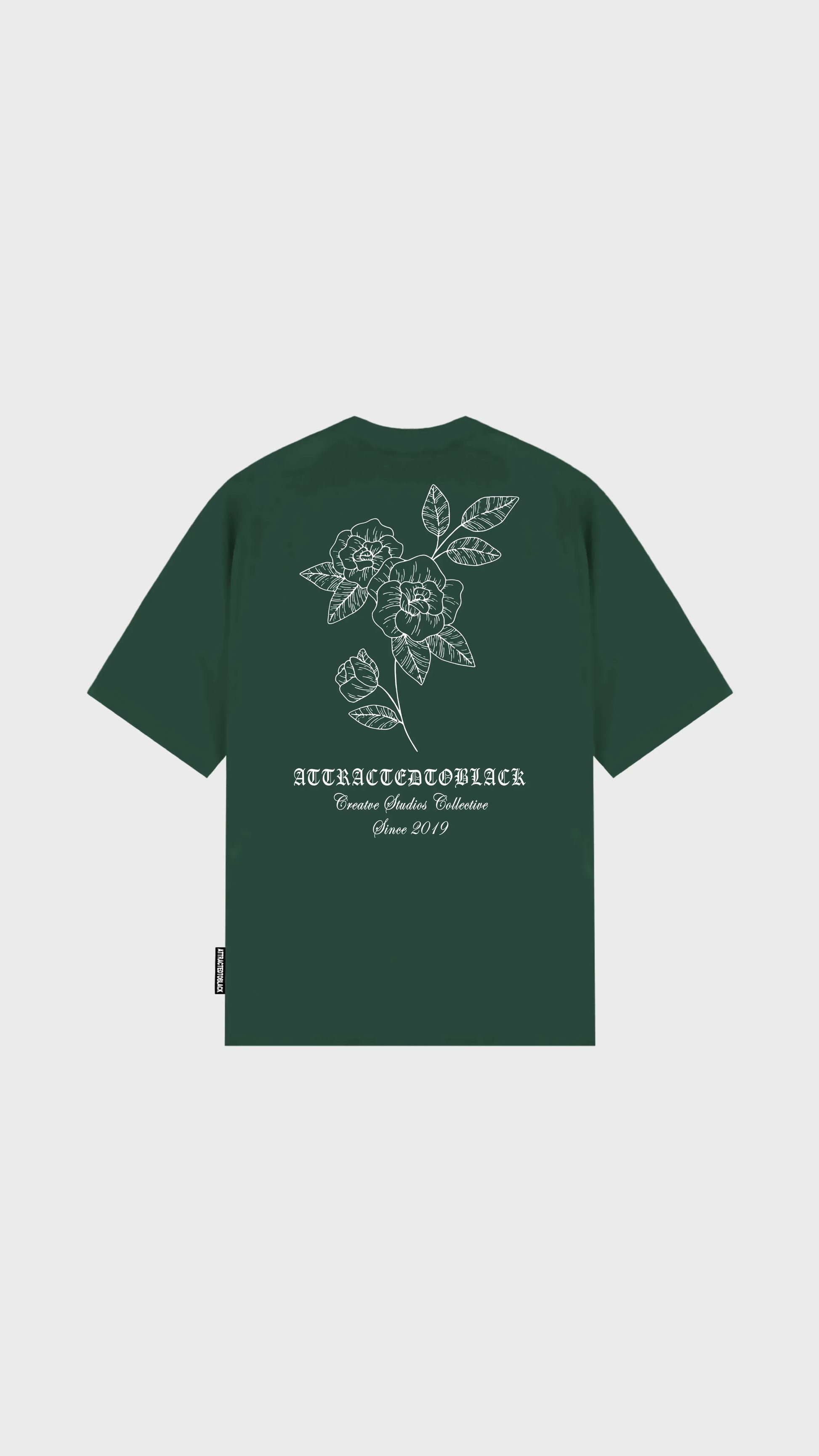The Creative Space Oversized Tee - Attractedtoblack