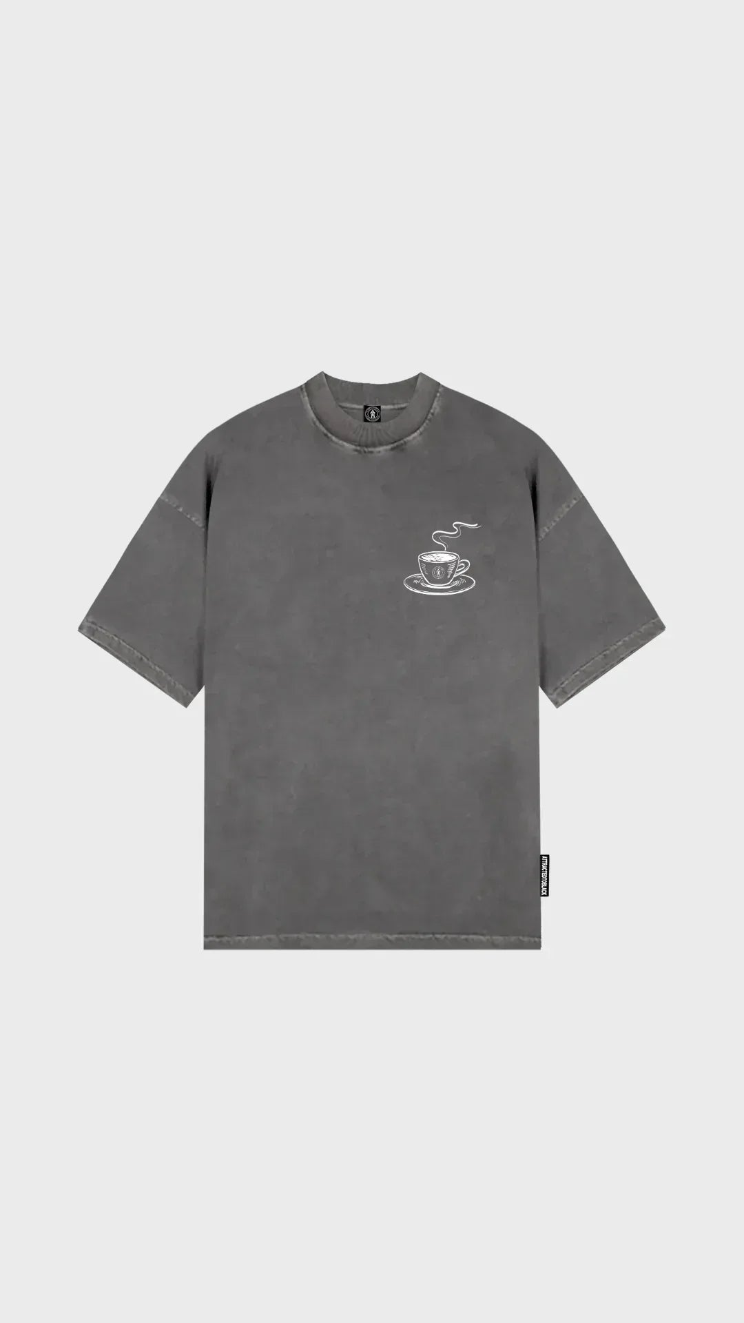 The Coffee Club Oversized Tee - Attractedtoblack