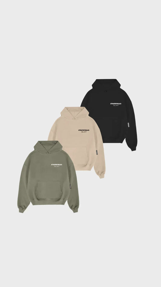 The Essential Hoodies Multipack - Attractedtoblack