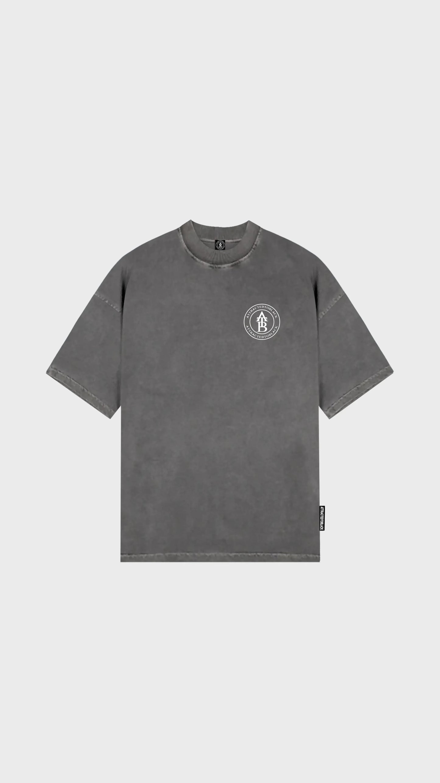 The To The World Oversized Tee - Attractedtoblack