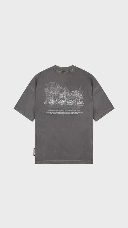 The Global Oversized Tee - Attractedtoblack