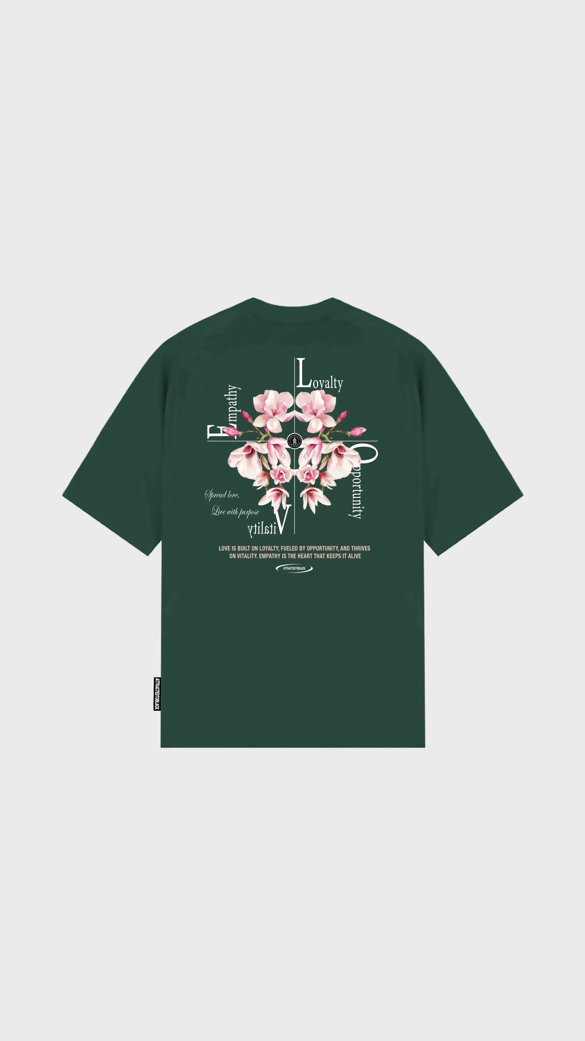 The Heartfelt Oversized Tee - Attractedtoblack