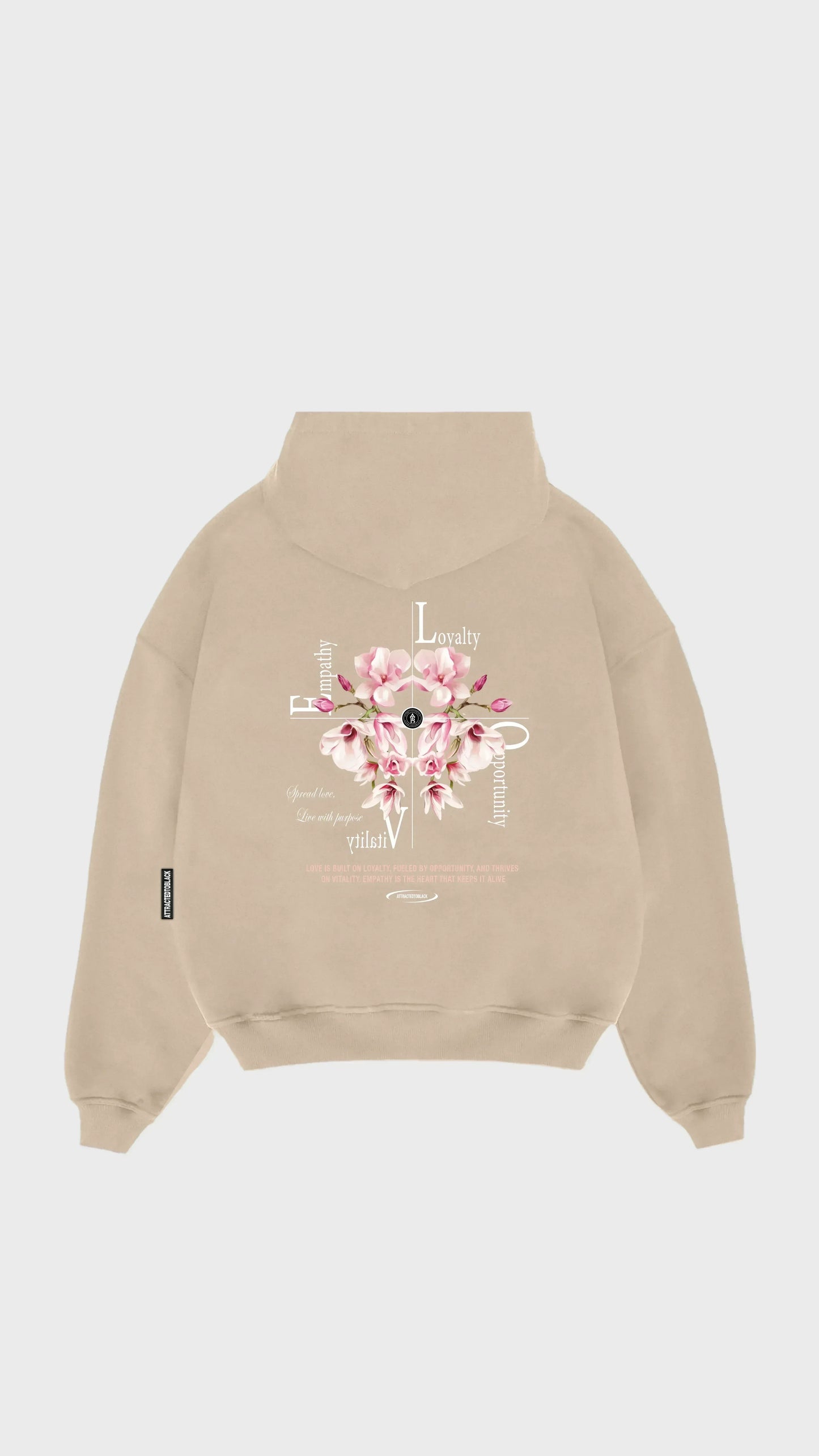 The Heartfelt Hoodie - Attractedtoblack