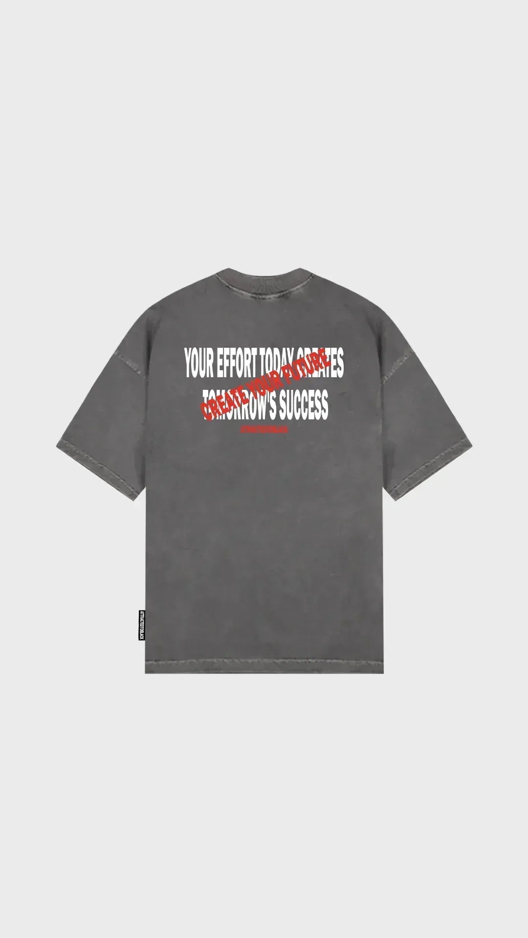 The Ambition Oversized Tee - Attractedtoblack