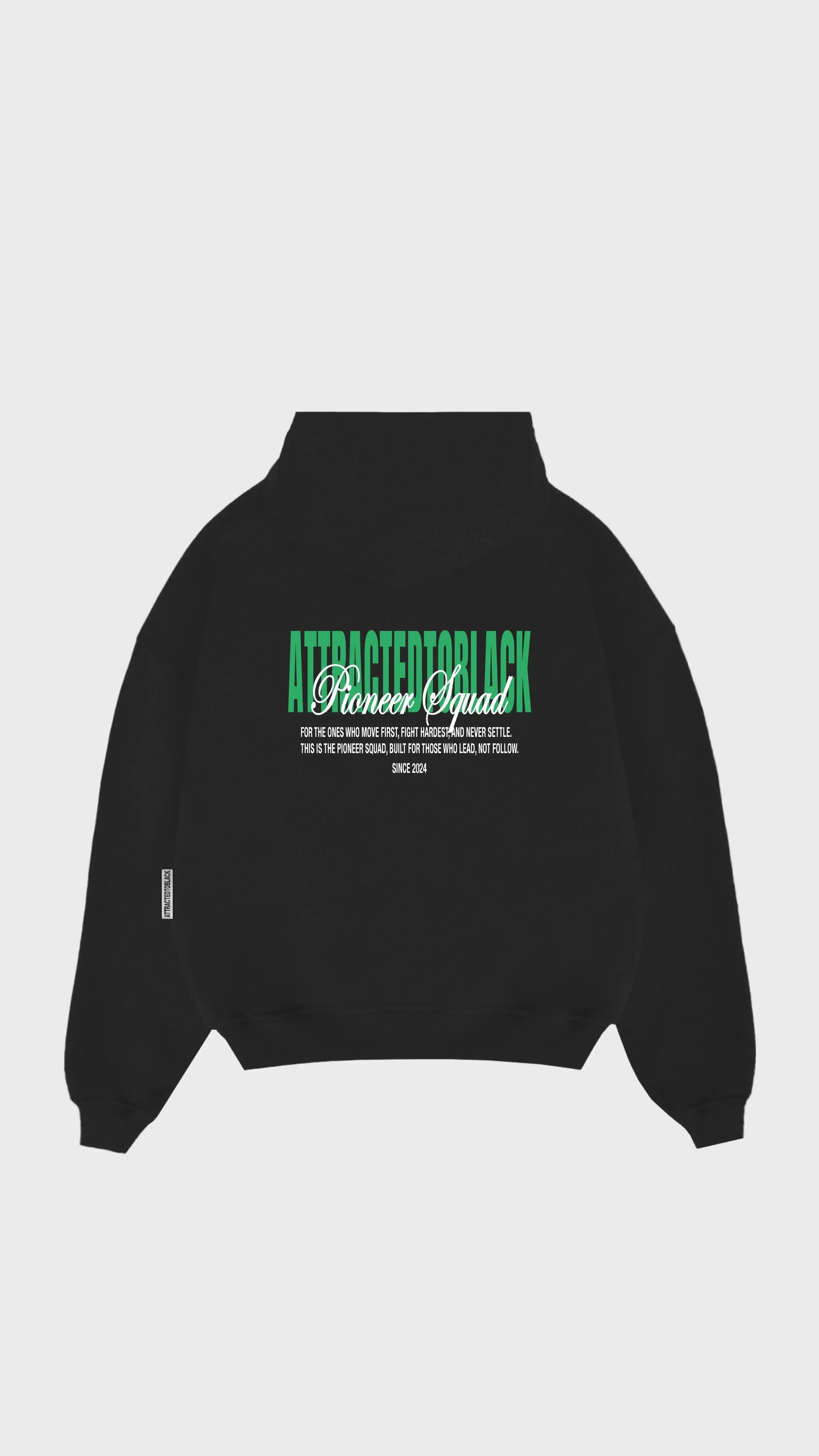 The Harder Fighter Hoodie - Attractedtoblack