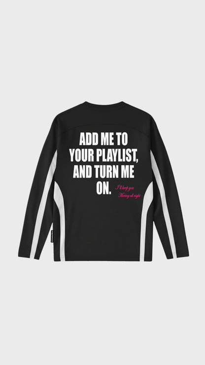 The Playlist Longsleeve - Attractedtoblack