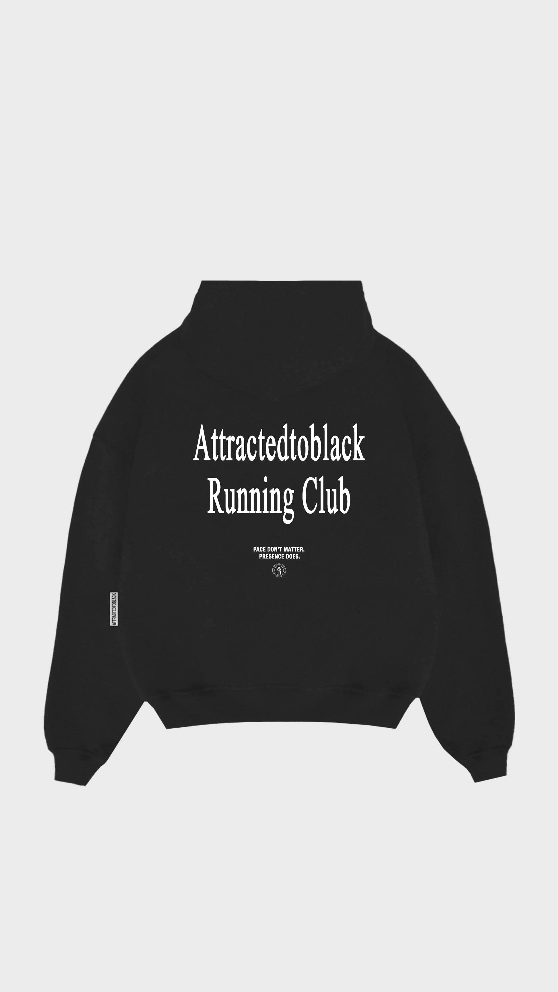 The Running Club Hoodie - Attractedtoblack