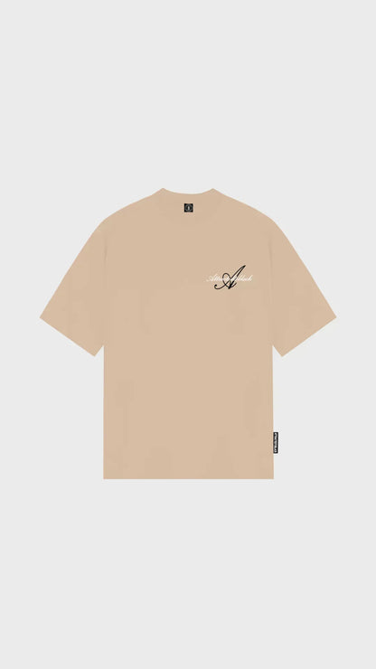 The Scripted Oversized Tee - Attractedtoblack