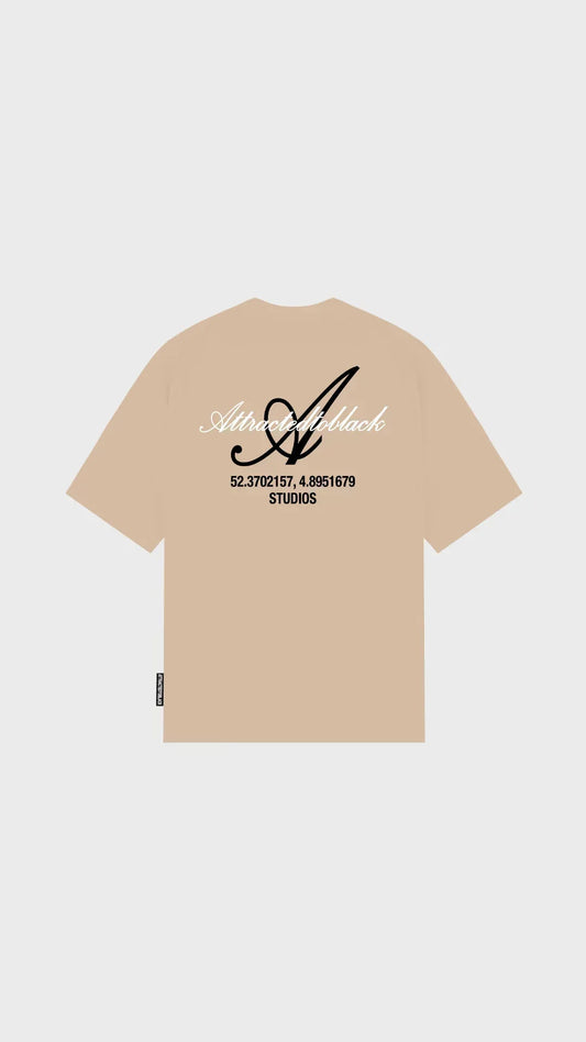 The Scripted Oversized Tee - Attractedtoblack