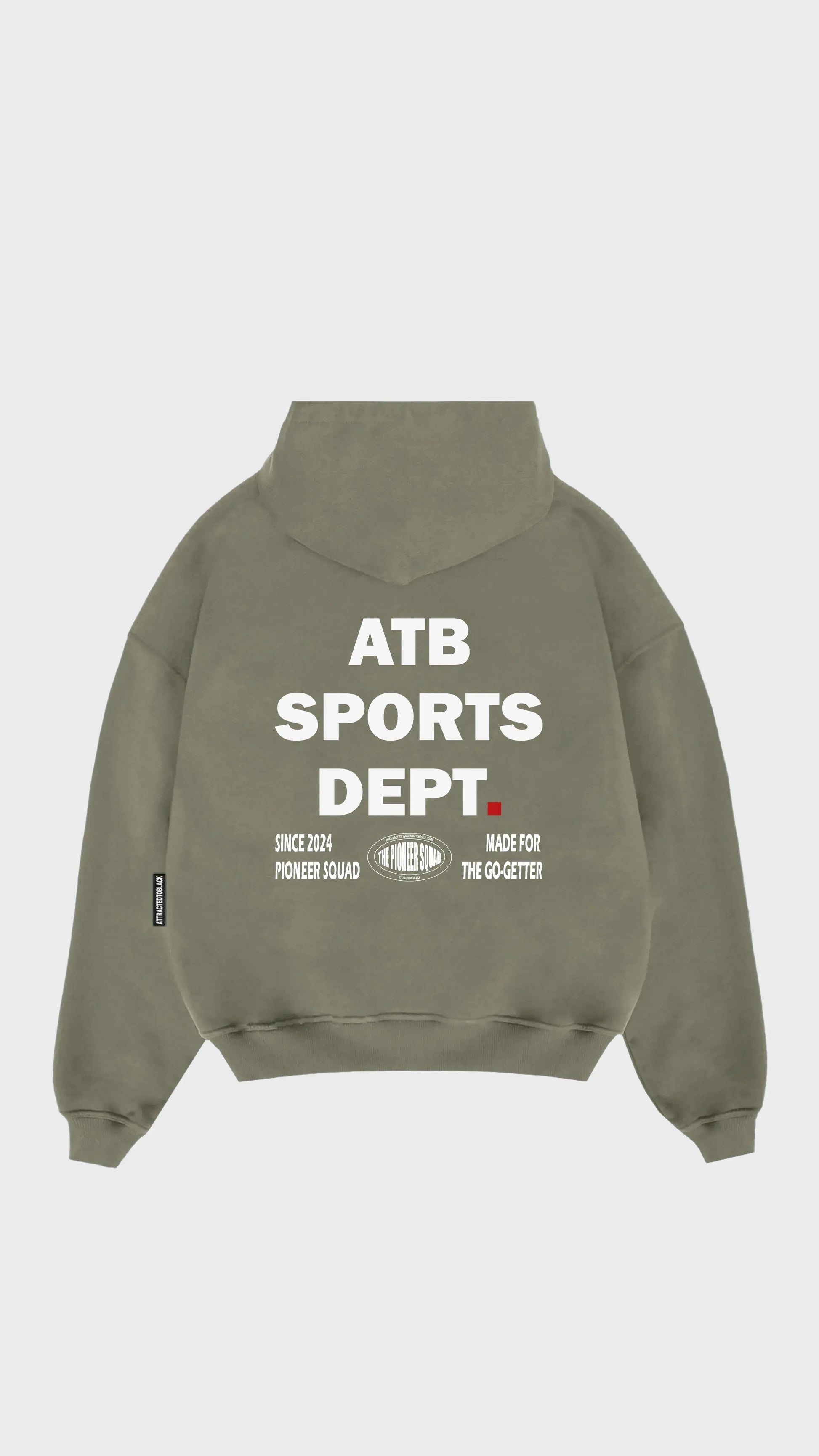 The Sports Dept. Hoodie - Attractedtoblack