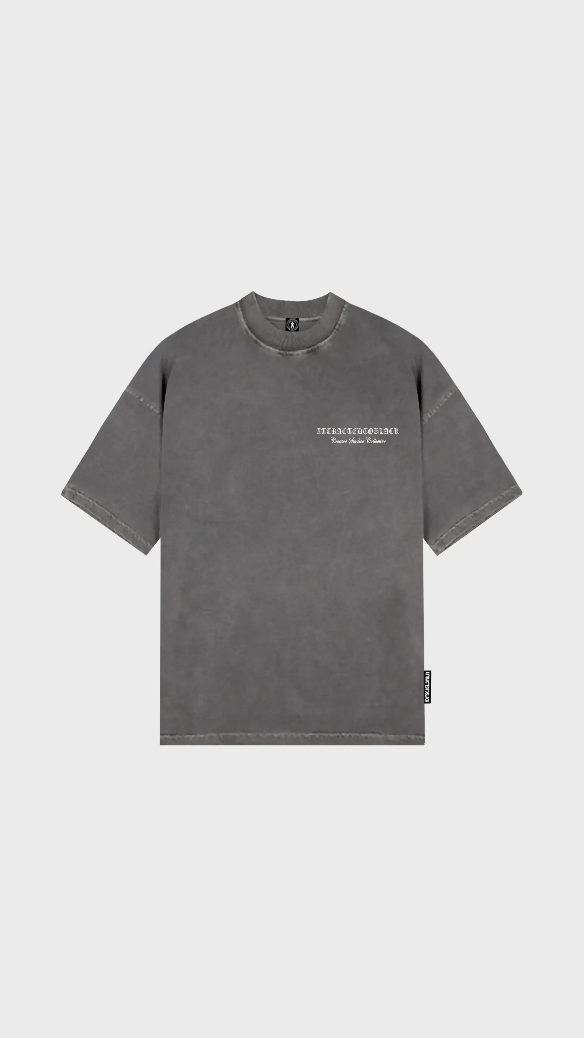 The Creative Space Oversized Tee - Attractedtoblack