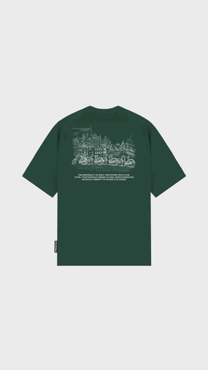 The To The World Oversized Tee - Attractedtoblack