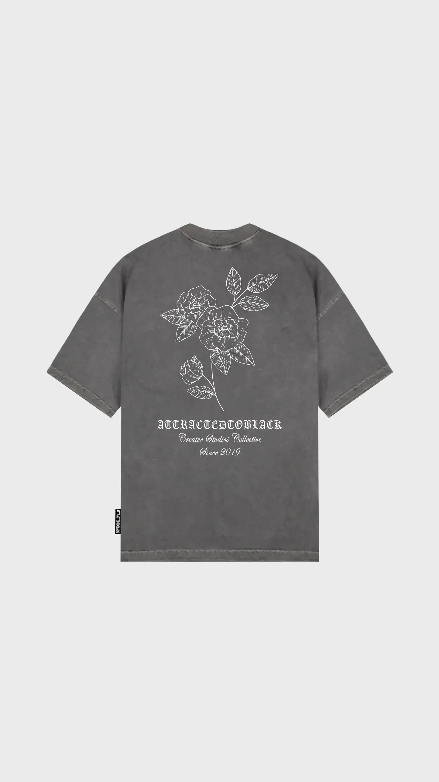 The Creative Space Oversized Tee - Attractedtoblack