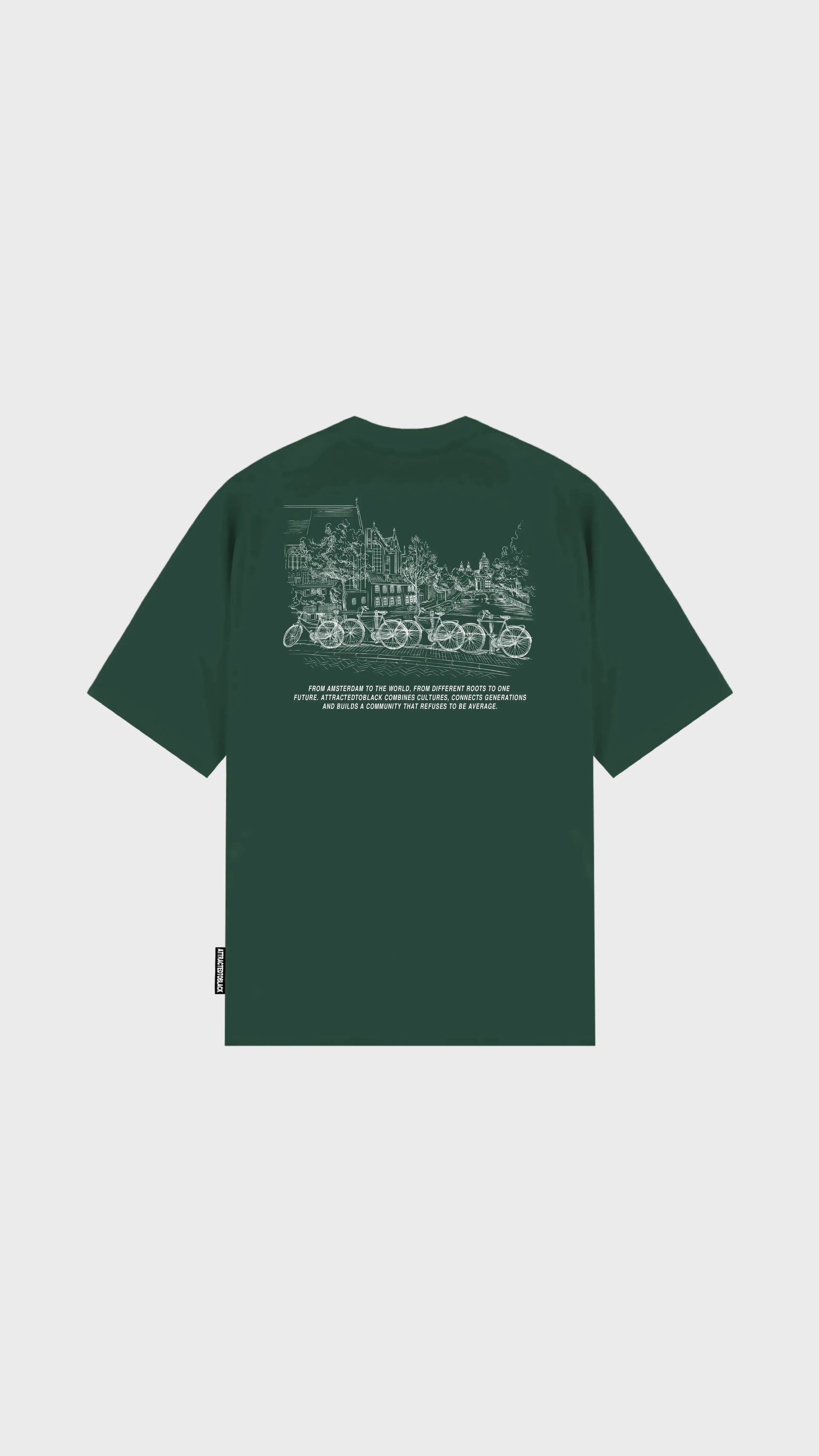 The Global Oversized Tee - Attractedtoblack
