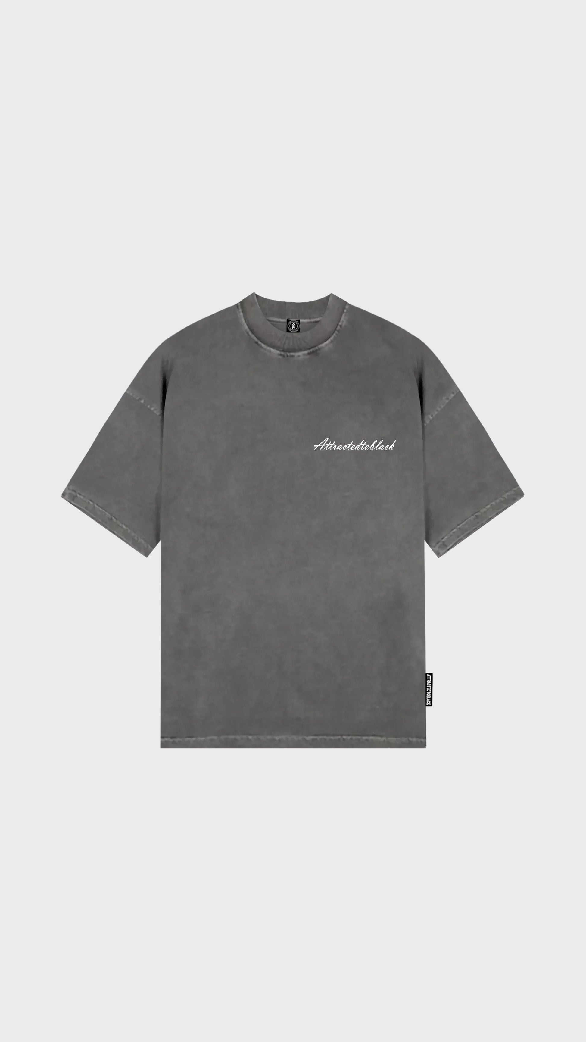 The Sketch Line Oversized Tee - Attractedtoblack