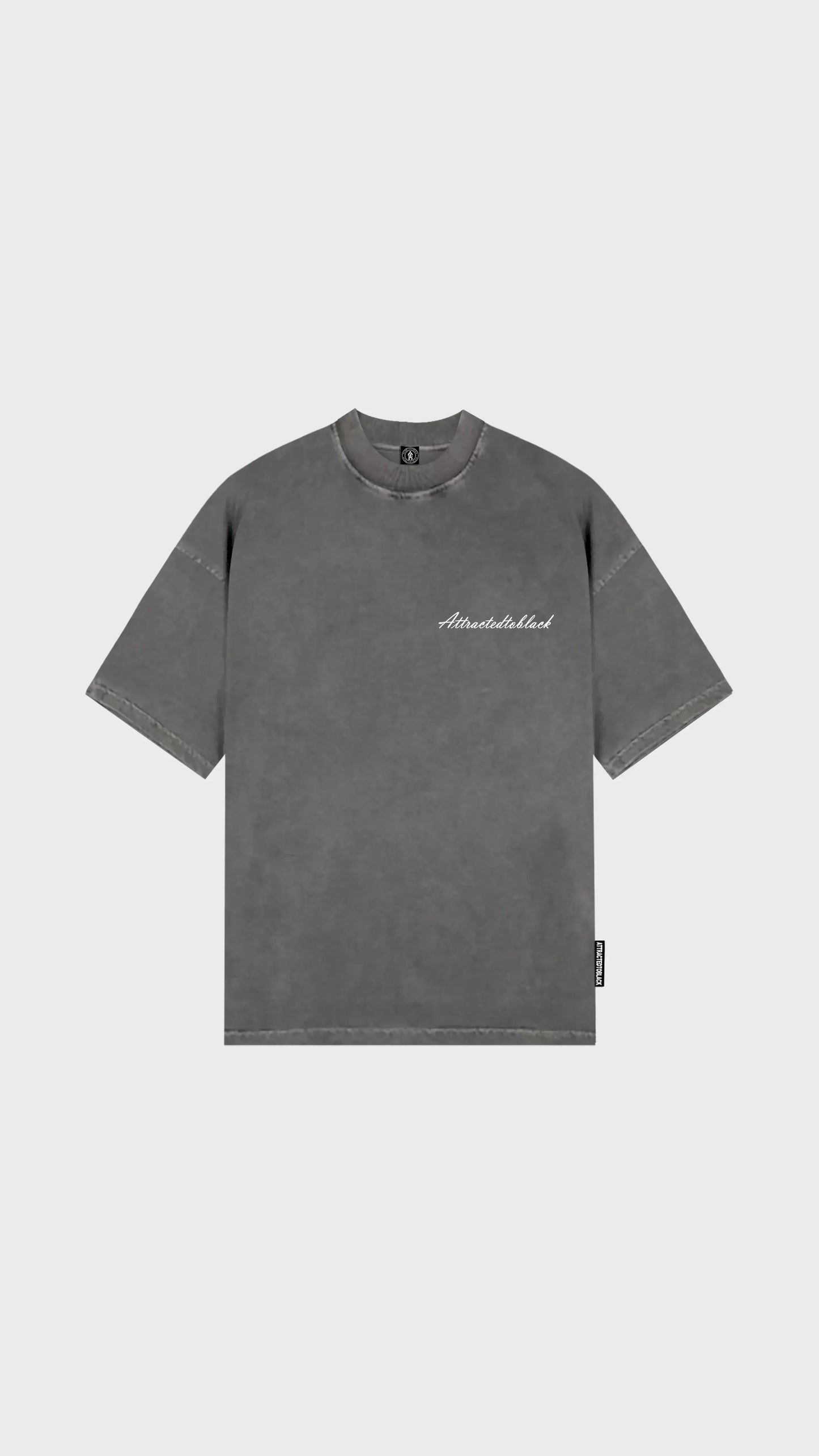 The Fine Liner Oversized Tee - Attractedtoblack