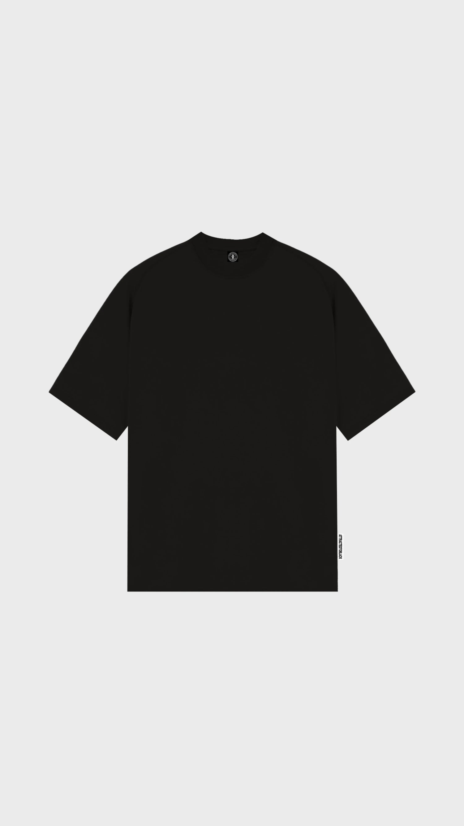 The Run Oversized Tee - Attractedtoblack