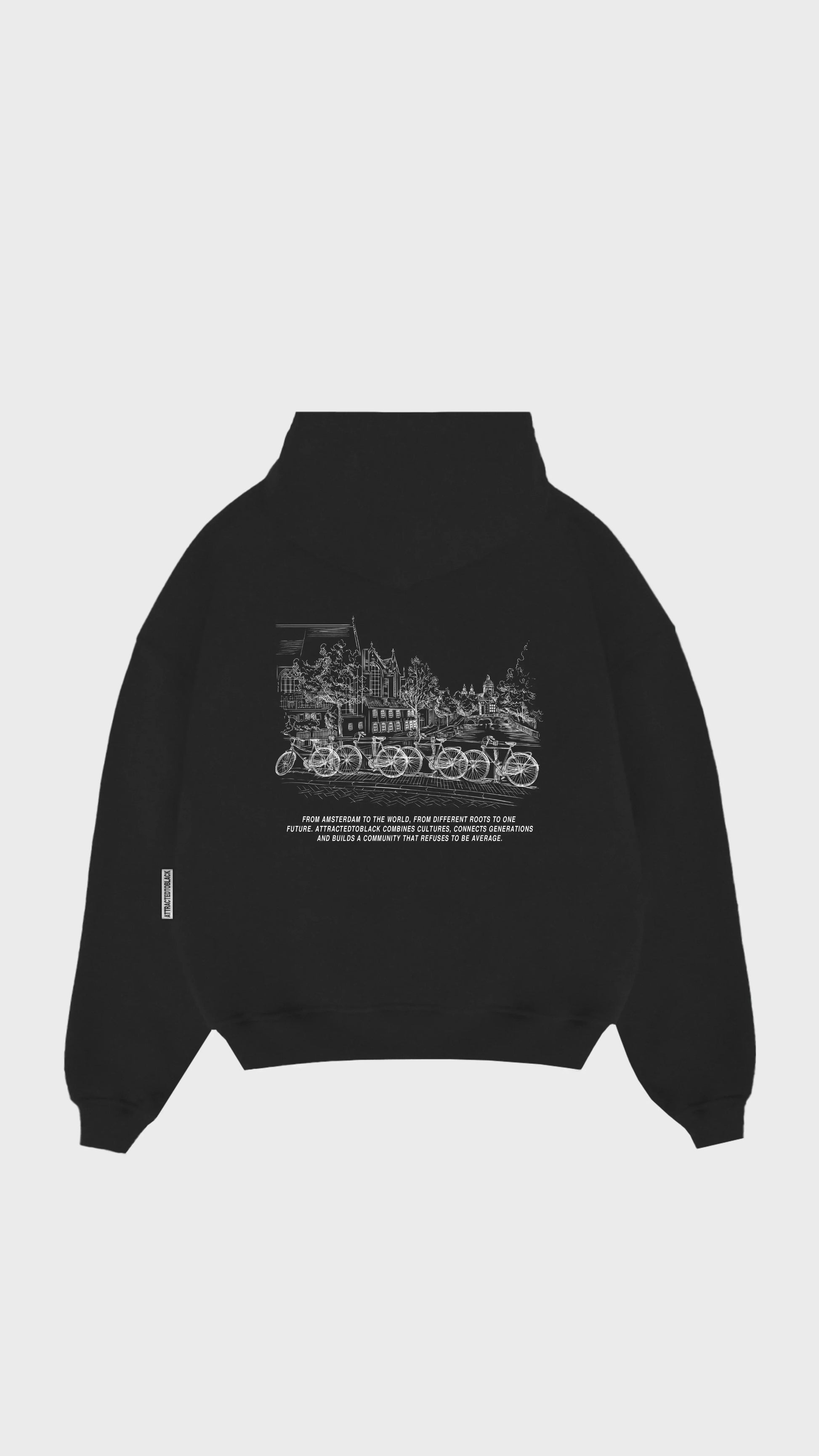 The To The World Hoodie - Attractedtoblack
