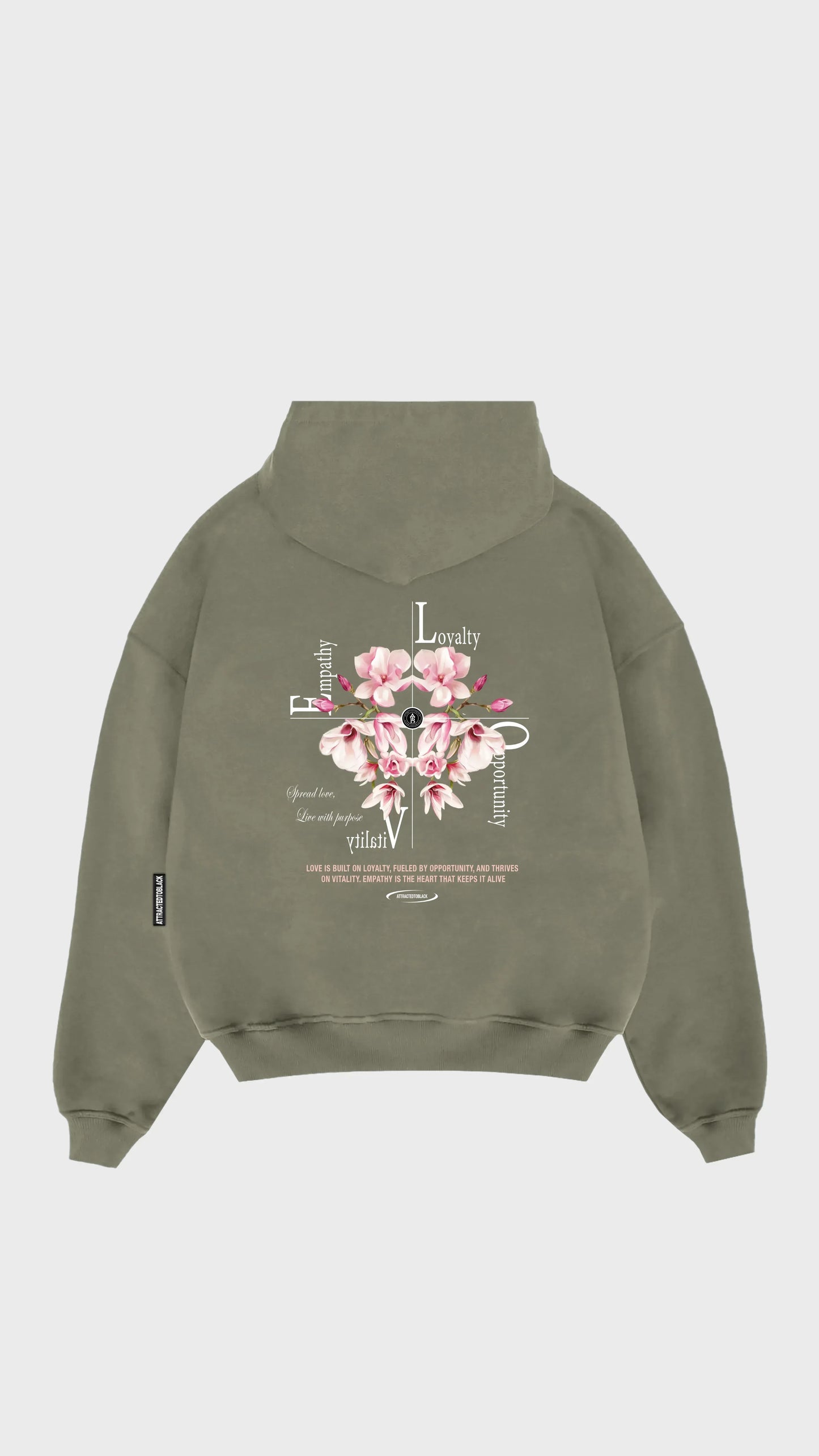 The Heartfelt Hoodie - Attractedtoblack
