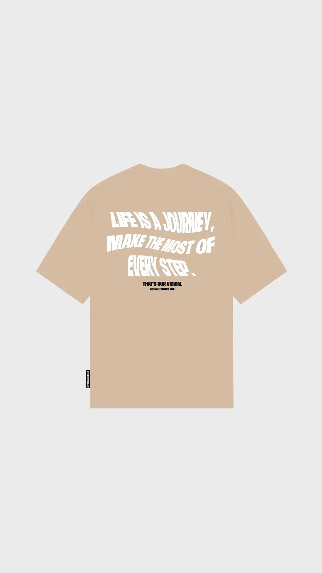 The Expedition Oversized Tee - Attractedtoblack